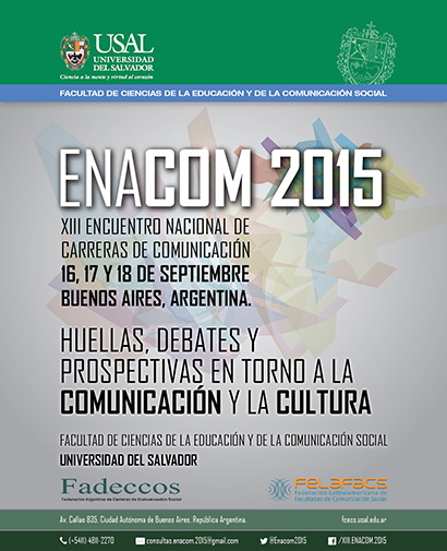 CONVOCATORIA AL ENACOM 2015